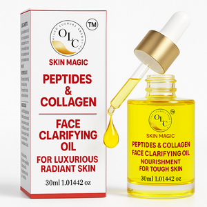Peptides Clarifying Face Oil: 30ml Experience the Ultimate Fusion of Hydration, Clarity, and Anti-Aging Benefits for a Transformed Complexion