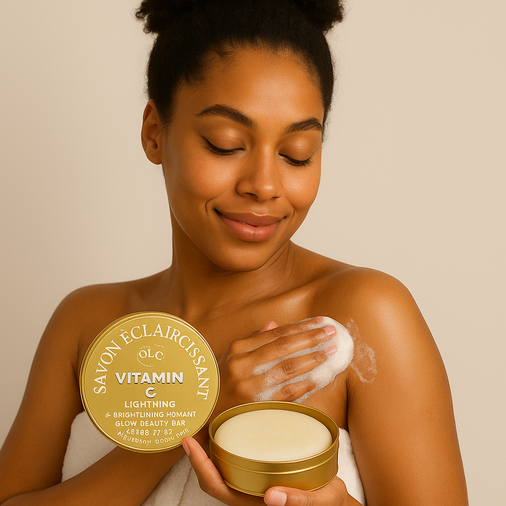 Vitamin C Skin Whitening Anti-Aging Soap – Deep Cleansing Radiance Bar (250 g)