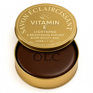 Lightening & Brightening Scrub Soap Bar with Vitamin E – Dark Spot Corrector & Skin Revival Infused with Kojic Acid, Niacinamide, and Sepiwhite | 200 g