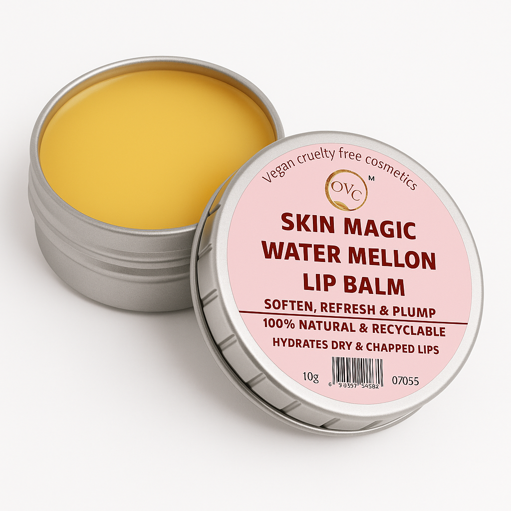 Skin Magic Water Mellon Lip Balm Natural Hydrates Dry & Chapped Lips