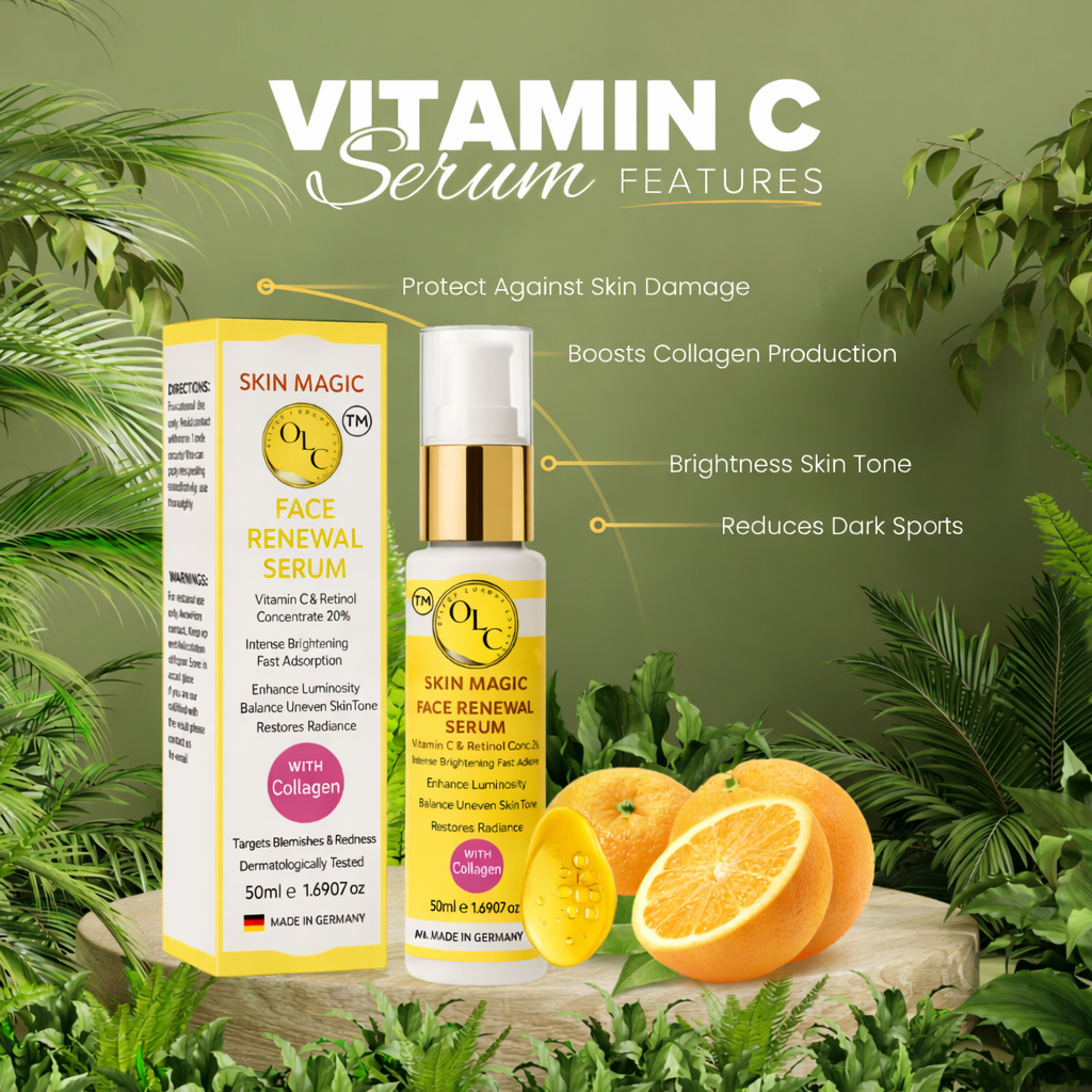 2X Collagen Face Serum With Lightening & Brightening with Vitamin C & Kojic Acid For Even Skin Tone