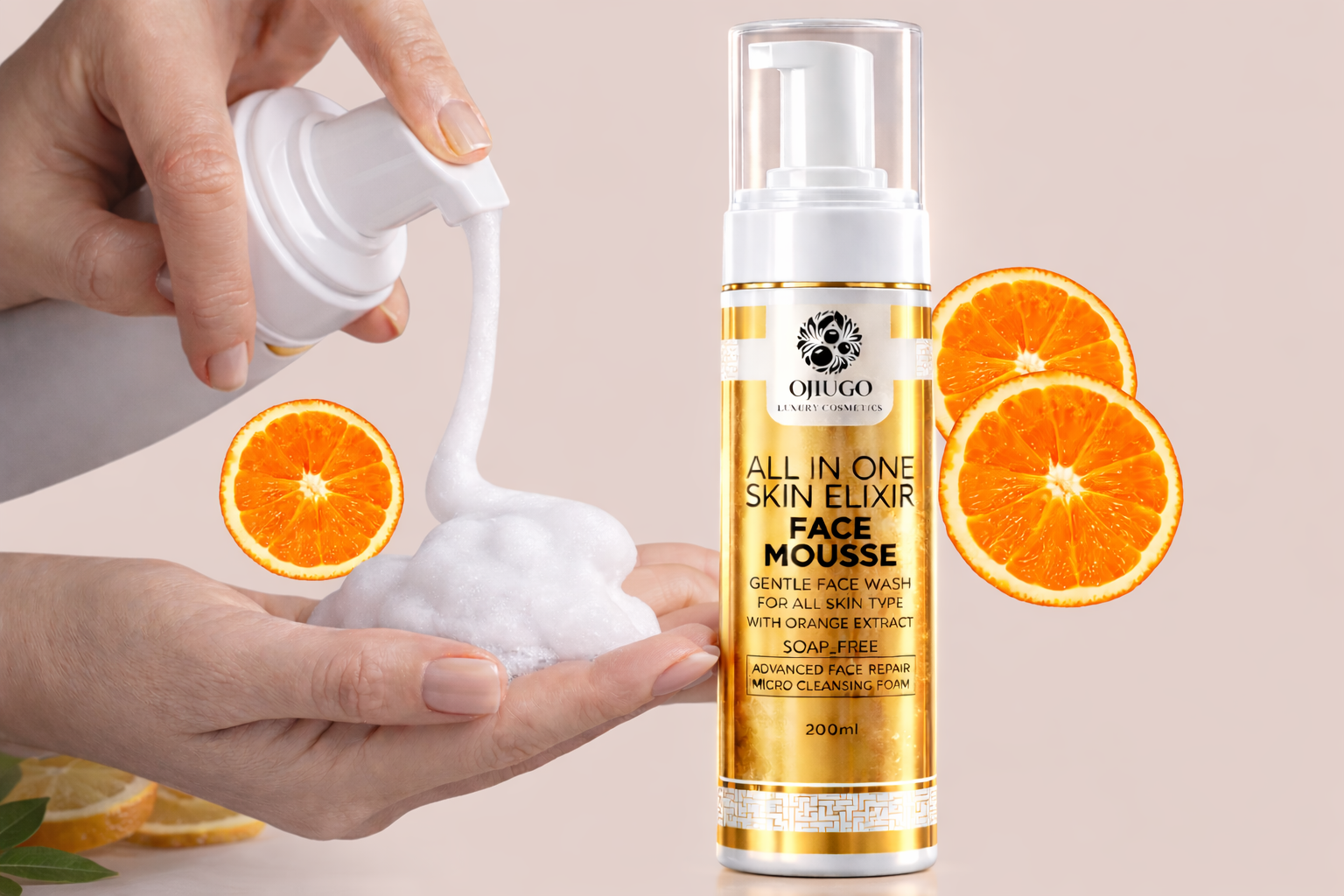 Face Mousse Nourish, Protect, and Transform Your Skin Suitable for All Skin Types