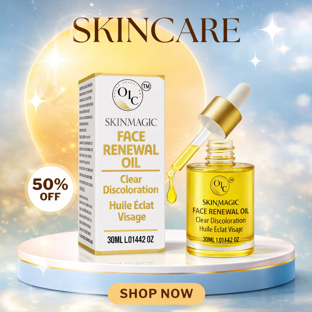 Skin Magic Face Renewal Oil – 30ml: Elevate Your Skincare Routine with Intense Hydration, Brightening Benefits, and Revitalising Ingredients for a Radiant Glow