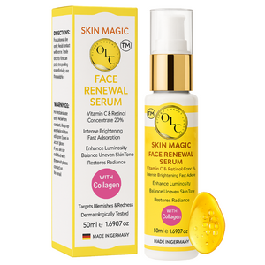 Collagen Face Serum Vitamin C Lightening & Brightening with & Kojic Acid & Arbutin For Even Skin Tone