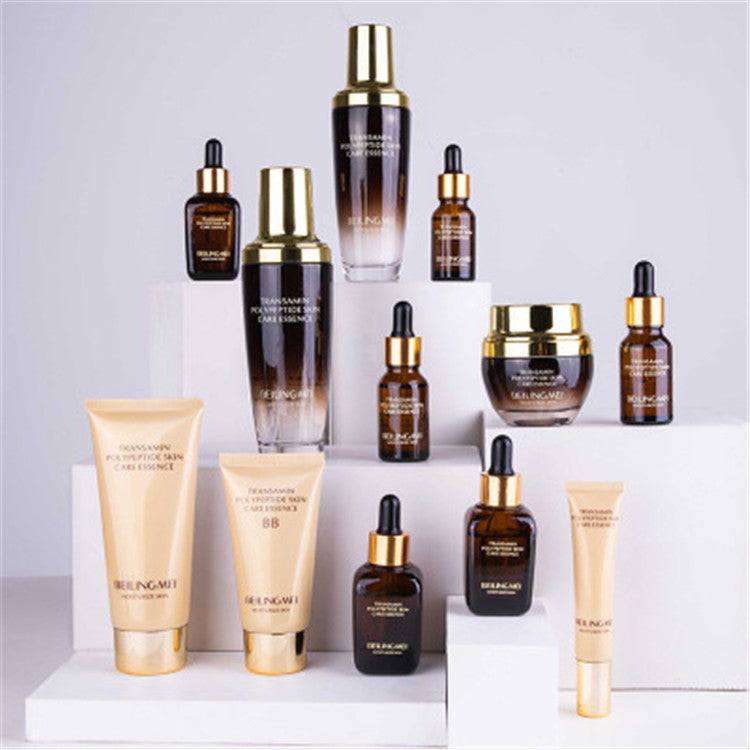 BELING MEI Luxurious 12 Piece Anti-Aging Skin Care Set Suitable for All Skin Types