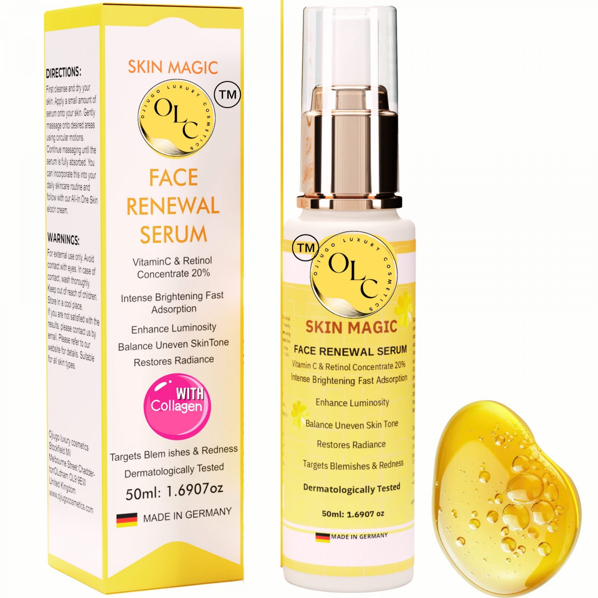 Skin Magic Face Routine & Body Care Skincare Set