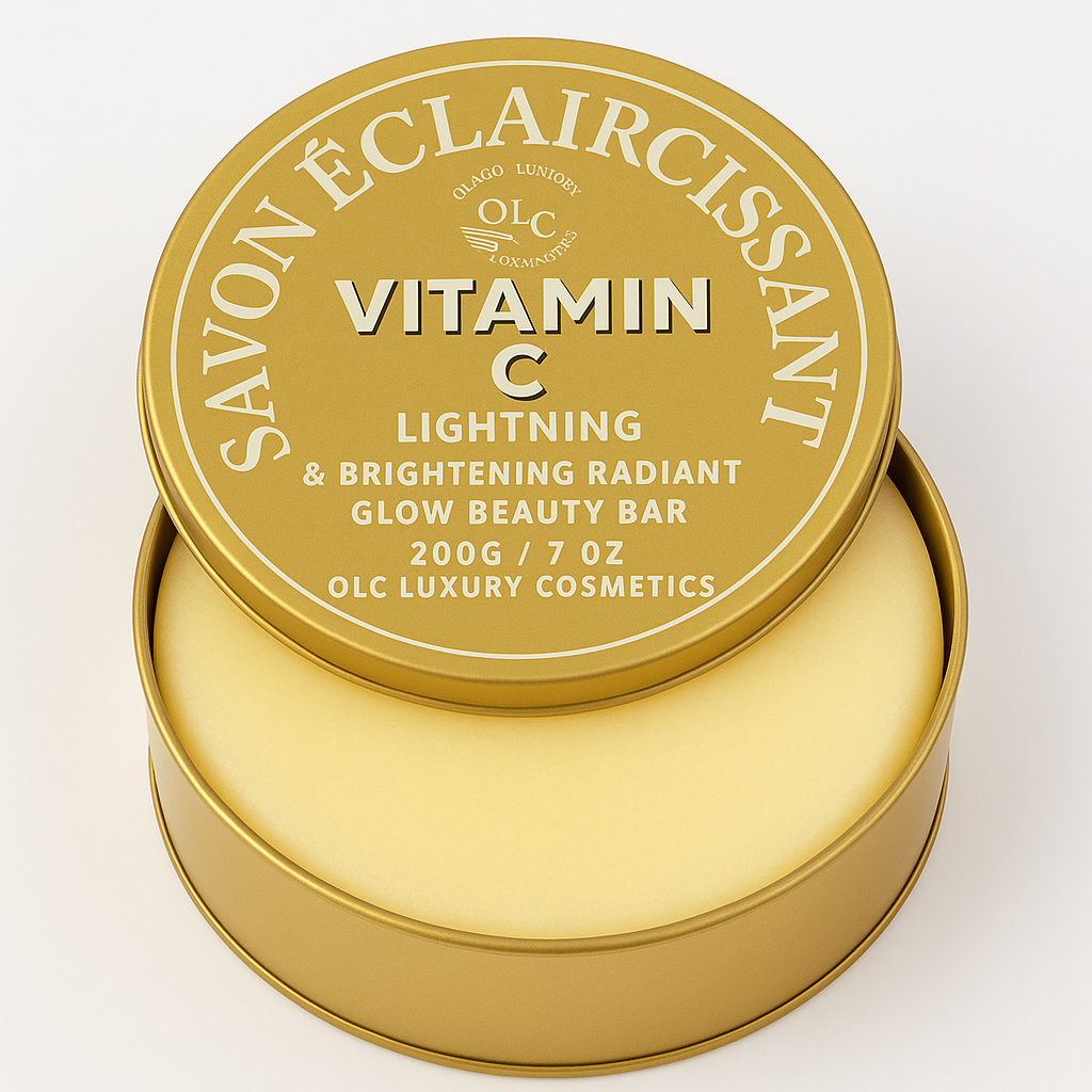 Vitamin C Skin Whitening Anti-Aging Soap – Deep Cleansing Radiance Bar (250 g)