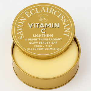 Vitamin C Skin Whitening Anti-Aging Soap – Deep Cleansing Radiance Bar (250 g)