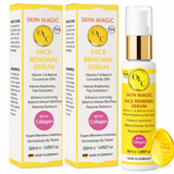 2X Collagen Face Serum With Lightening & Brightening with Vitamin C & Kojic Acid For Even Skin Tone