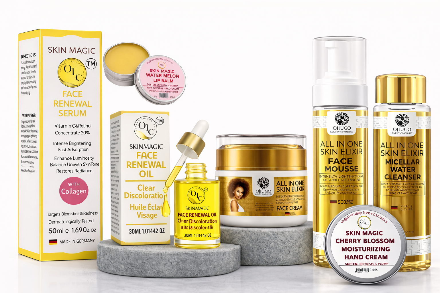 7 Skin Magic Facial Routine Skincare Hamper Sets