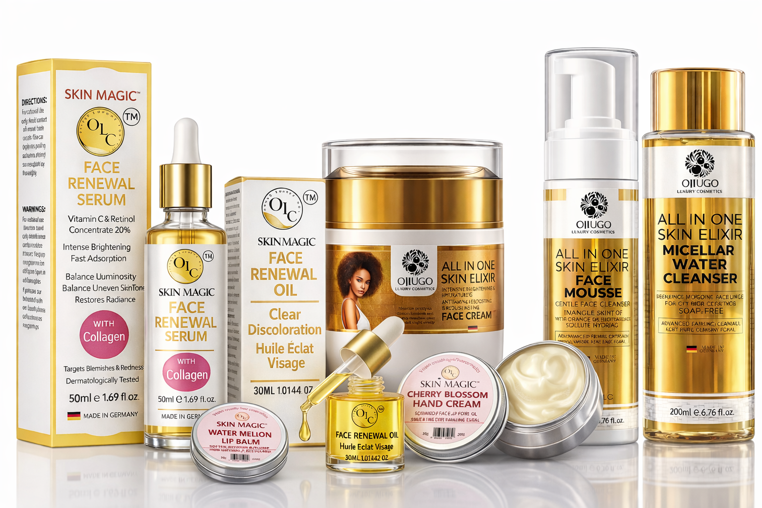 8 Skin Magic Facial Routine Skincare Hamper Sets