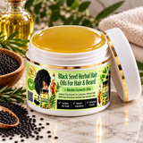Black Seed Hair Oil – Botanical Scalp & Hair Care Blend with Castor Oil, Onion Oil, Rosemary, Fenugreek & Essential Oils Ayurveda Secrets 250ML