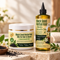 Black Seed Hair Balm & Hair Oil– Botanical Scalp & Hair Care Blend With Ayurveda Secrets to Support Hair Growth & Scalp Health 250ML