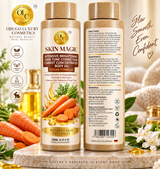 Skin Magic Carrot Gold Elixir Body Oil – Intensive Brightening, Tone Correction & Full Hydration for Extremely Dry Skin (Vegan Formula) 500ml