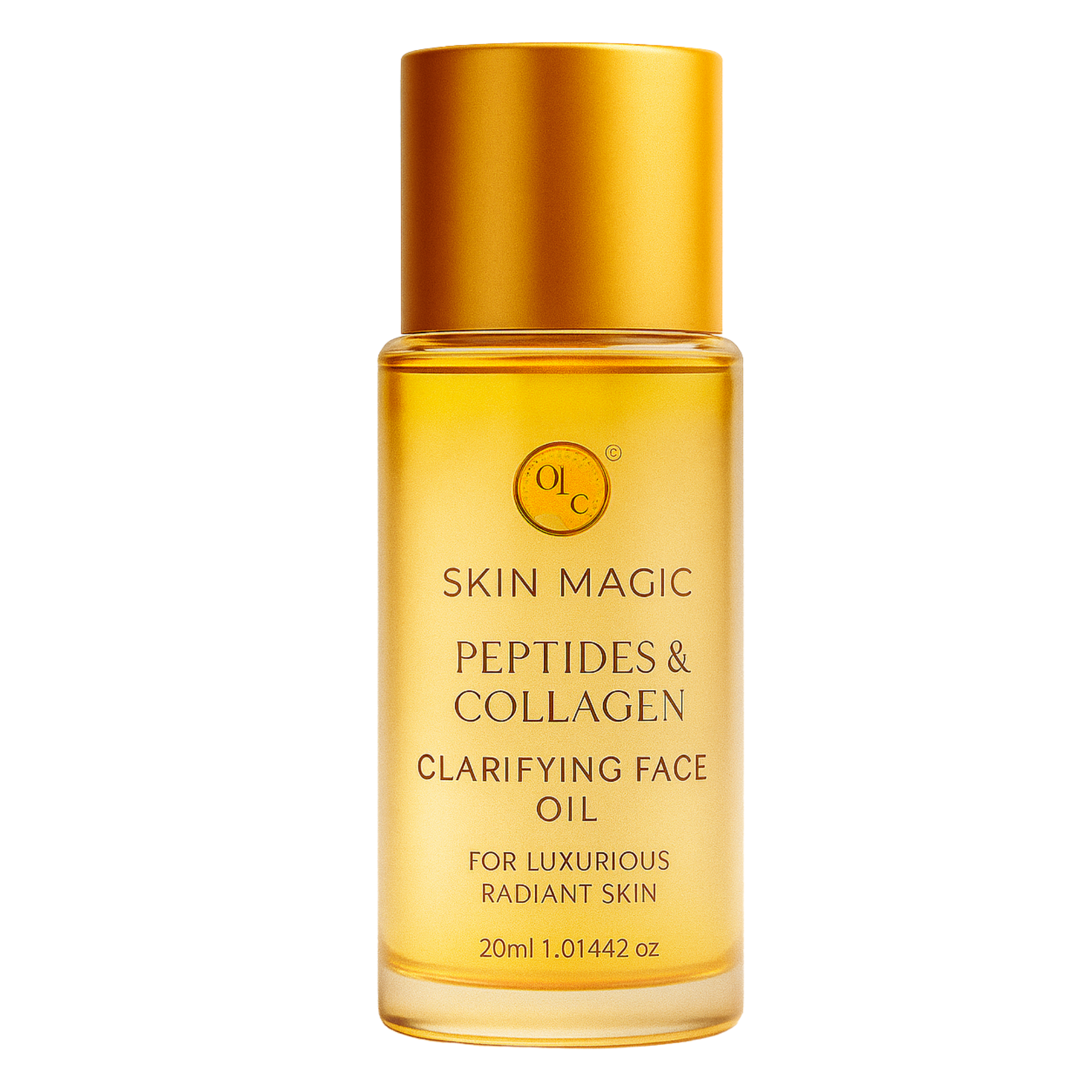 Peptides Clarifying Face Oil: 20ml Experience the Ultimate Fusion of Hydration, Clarity, and Anti-Aging Benefits for a Transformed Complexion