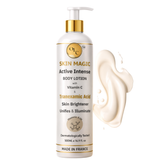 Skin Magic Active Intense Body Lotion with Vitamin C & Tranexamic Acid 500ml: Brightens Skin Reducing the Appearance of Skin Discolouration