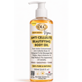 Anti Cellulite Beautifying Body Oil Fast Action Light Gold Concentrated Designed To Be Massaged Into Thighs, Hips & Buttocks To Help Reduce The Appearance Of Cellulite. 250ml (8.45 f. oz)